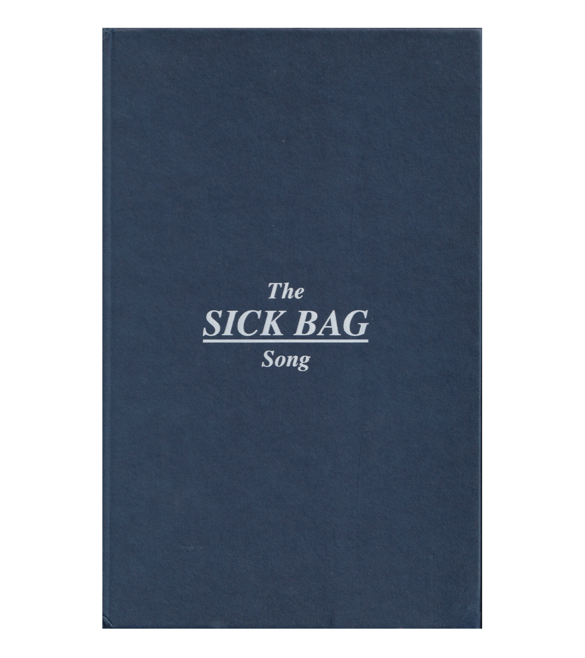 Nick Cave: The Sick Bag Song (Canongate Books, 2015)