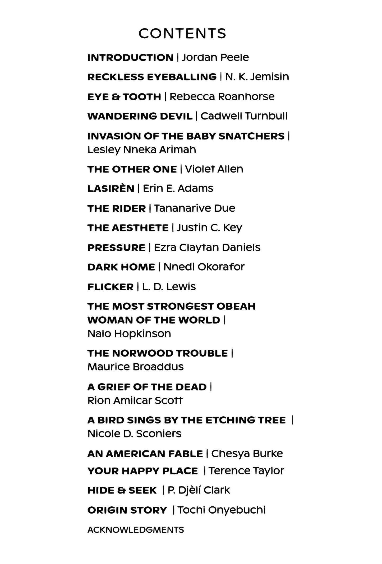 Out There Screaming: An Anthology of New Black Horror (Random House, 2023)