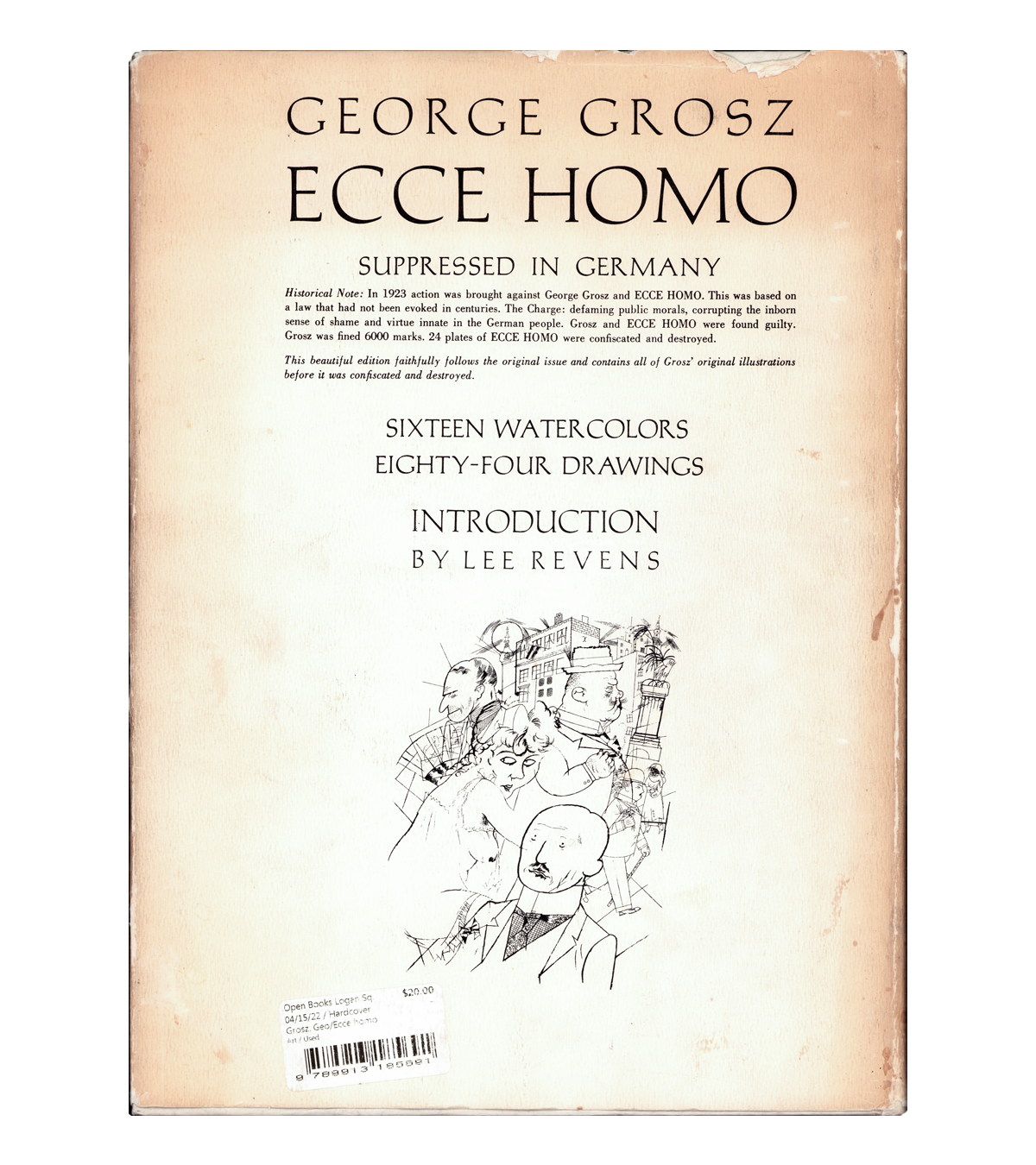 George Grosz: Ecce Homo (Brussel & Brussel Inc., 1965)