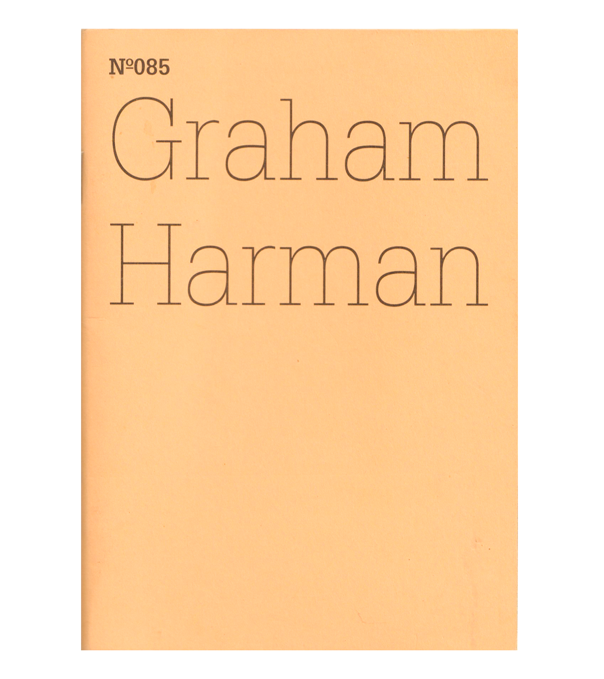 Graham Harman: The Third Table (Documenta 13, Hatje Cantz, 2012)