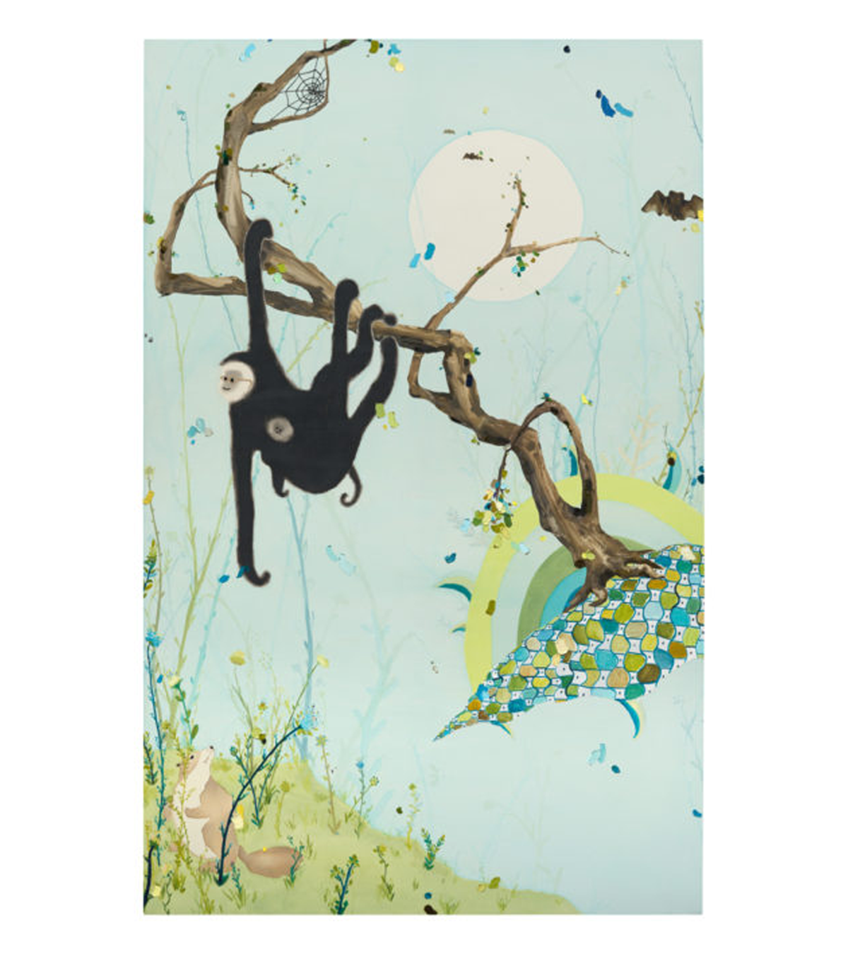 Laura Owens (Isabella Stewart Gardner Museum, 2001)