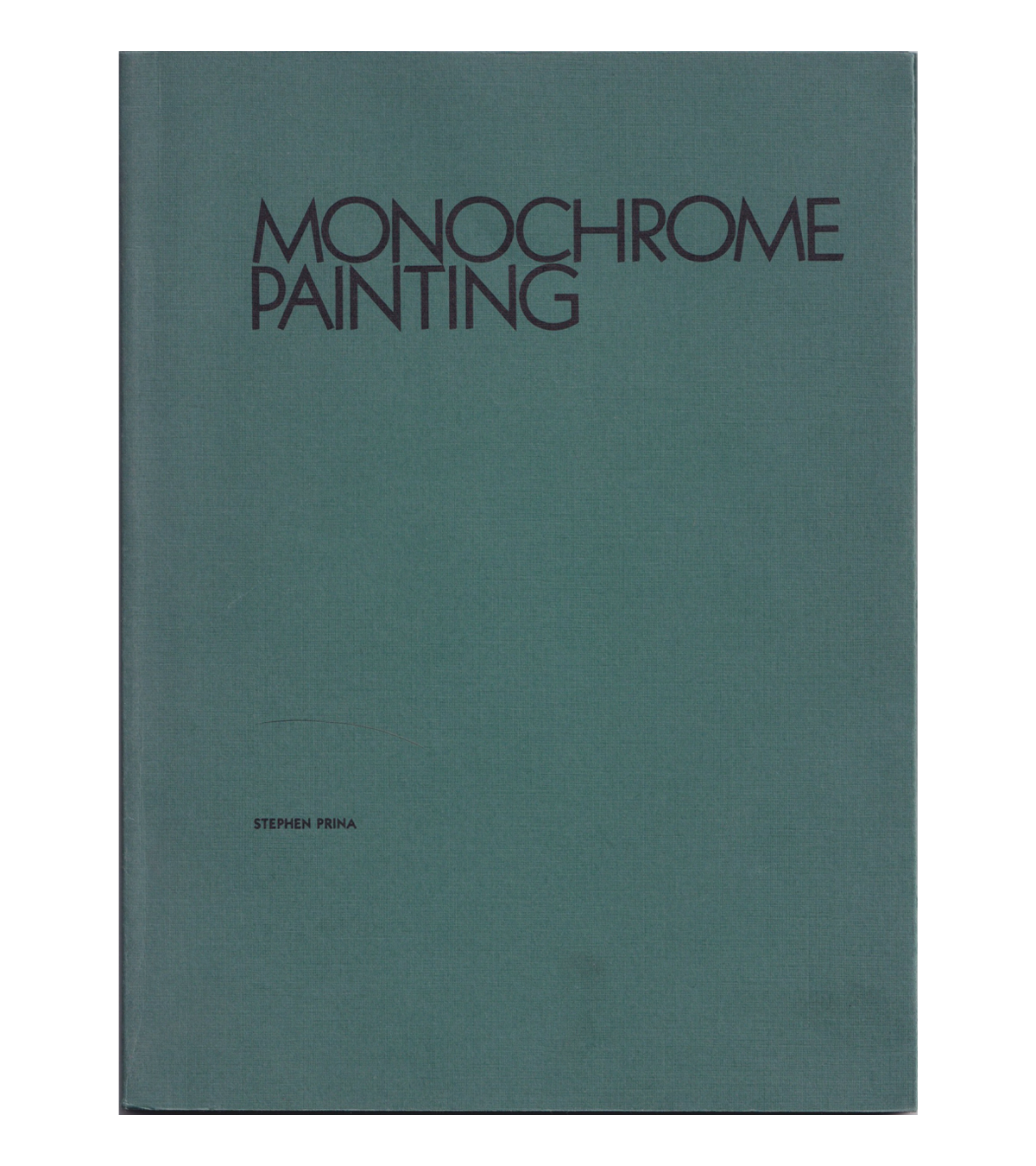 Stephen Prina: Monochrome Painting (Renaissance Society, 1989)