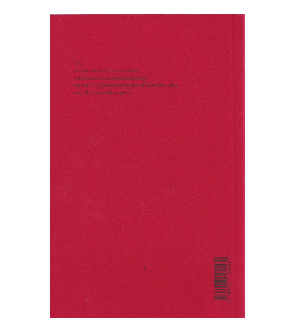 Eric Schmid: Prolegomenon to a Treatise (Bauer Verlag, 2022)