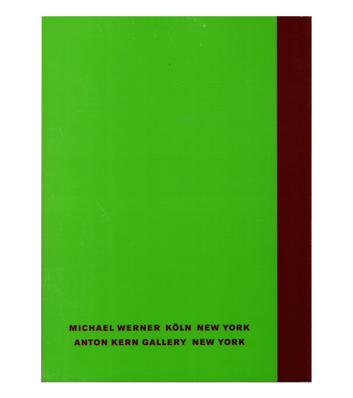 Don Van Vliet: Captain Beefheart 1985-1995 (Anton Kern and Michael Werner, 2007)