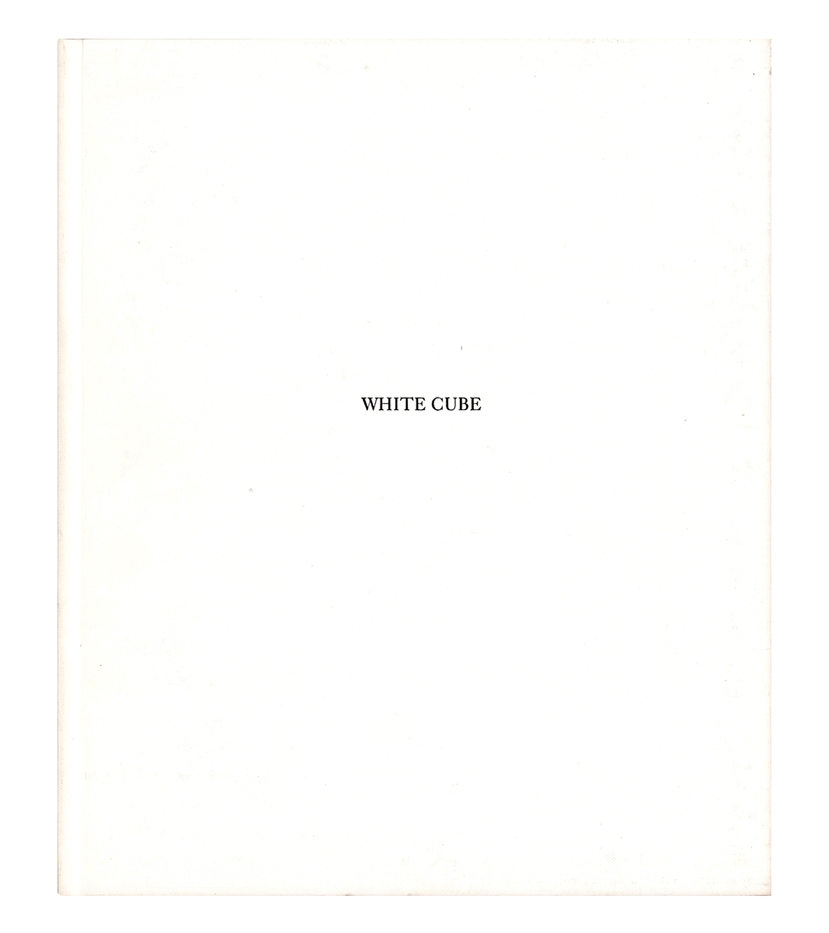 White Cube (Steidl Verlag, 2003)
