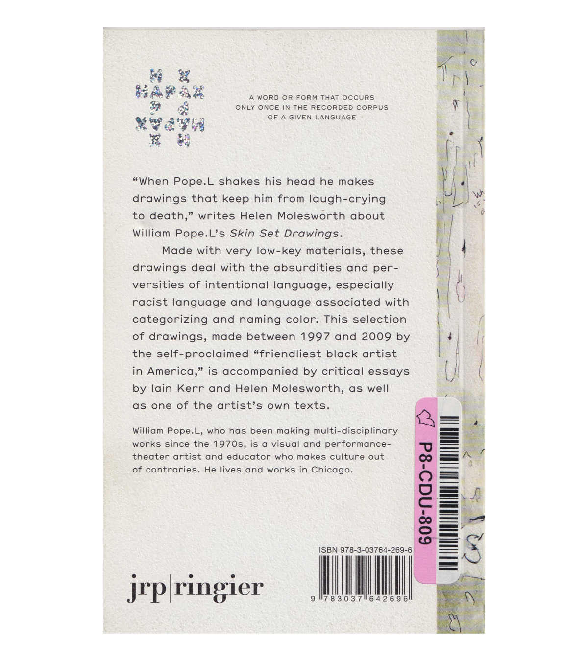 William Pope.L: Black People Are Cropped (JRP | Ringier, 2012)
