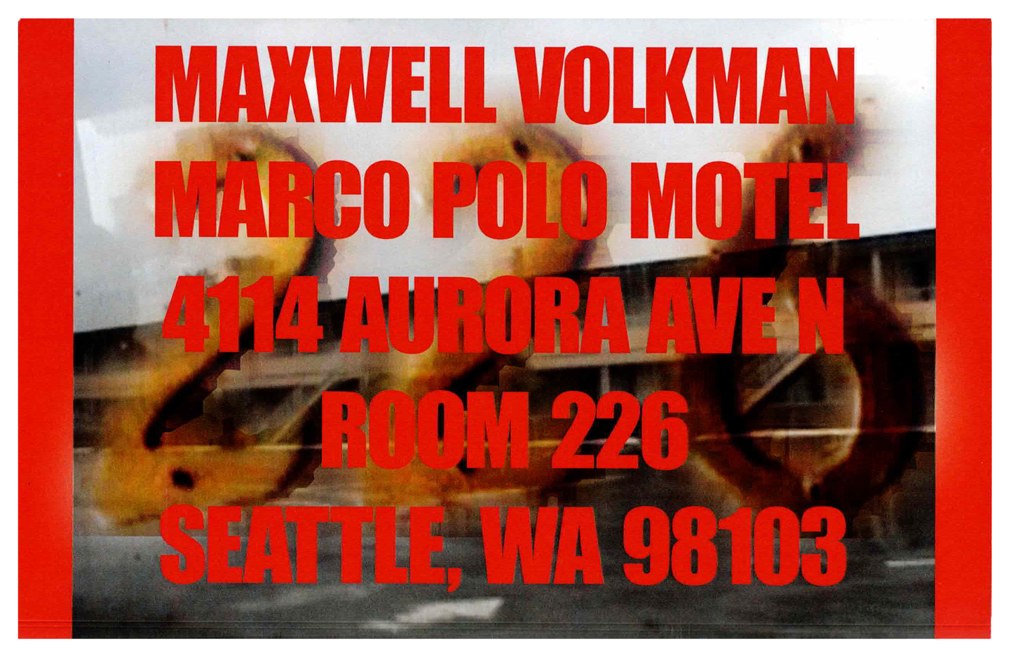 Maxwell Volkman: 226