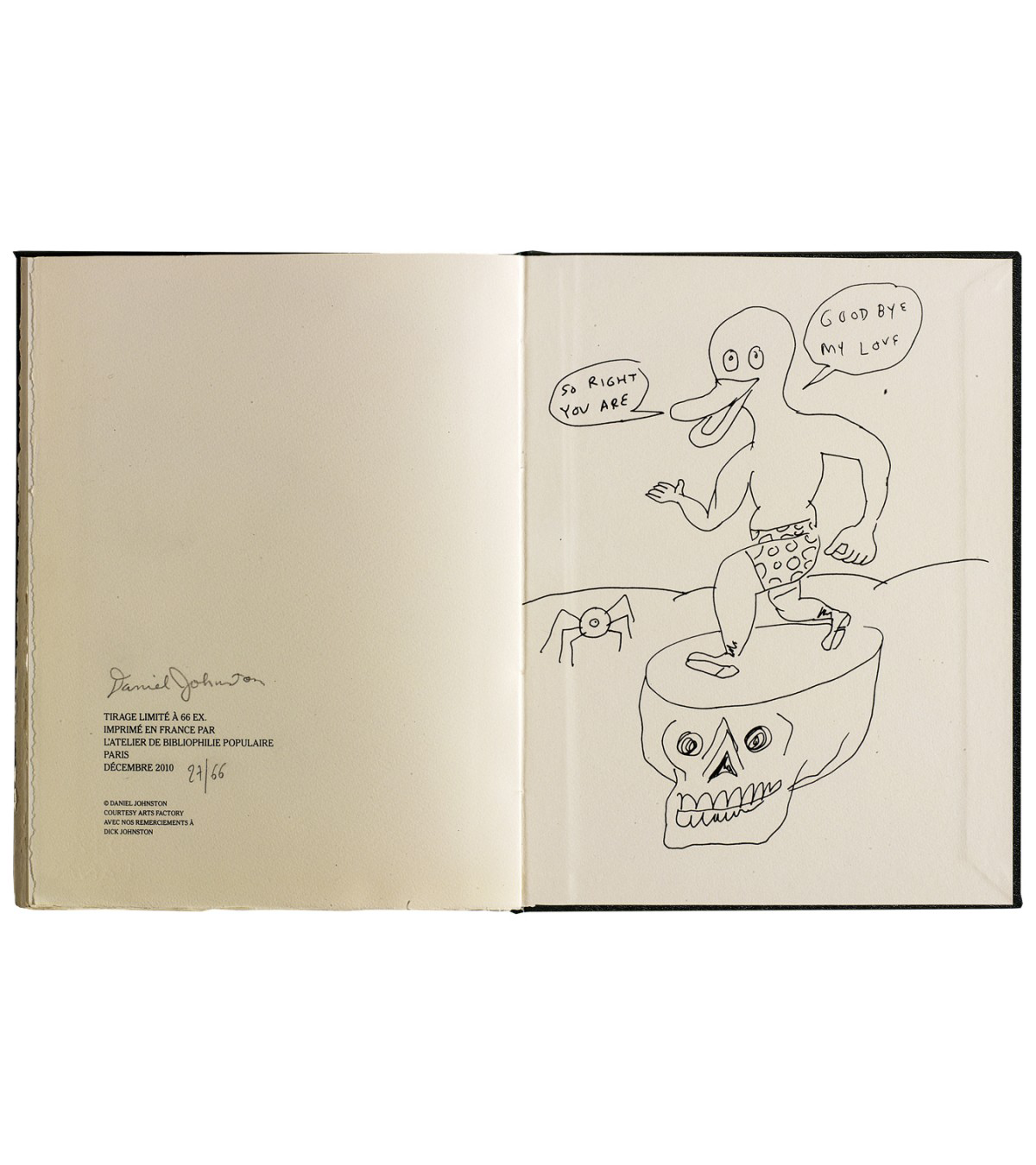 Daniel Johnston: I've Come a Long Way Just to See You (Royal Book Lodge, 2011)