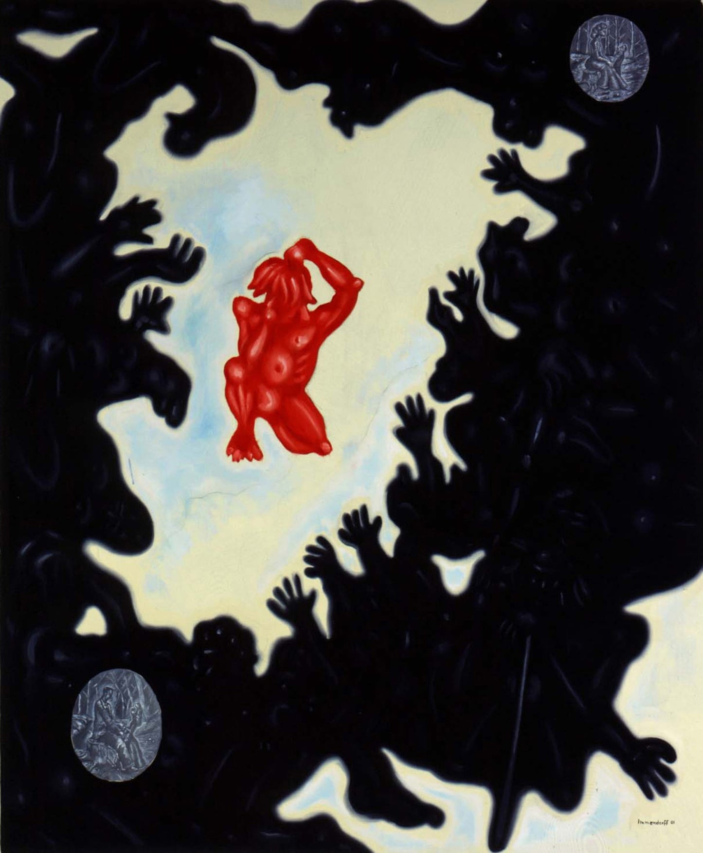 Jörg Immendorff: New Paintings (Michael Werner, 2001)