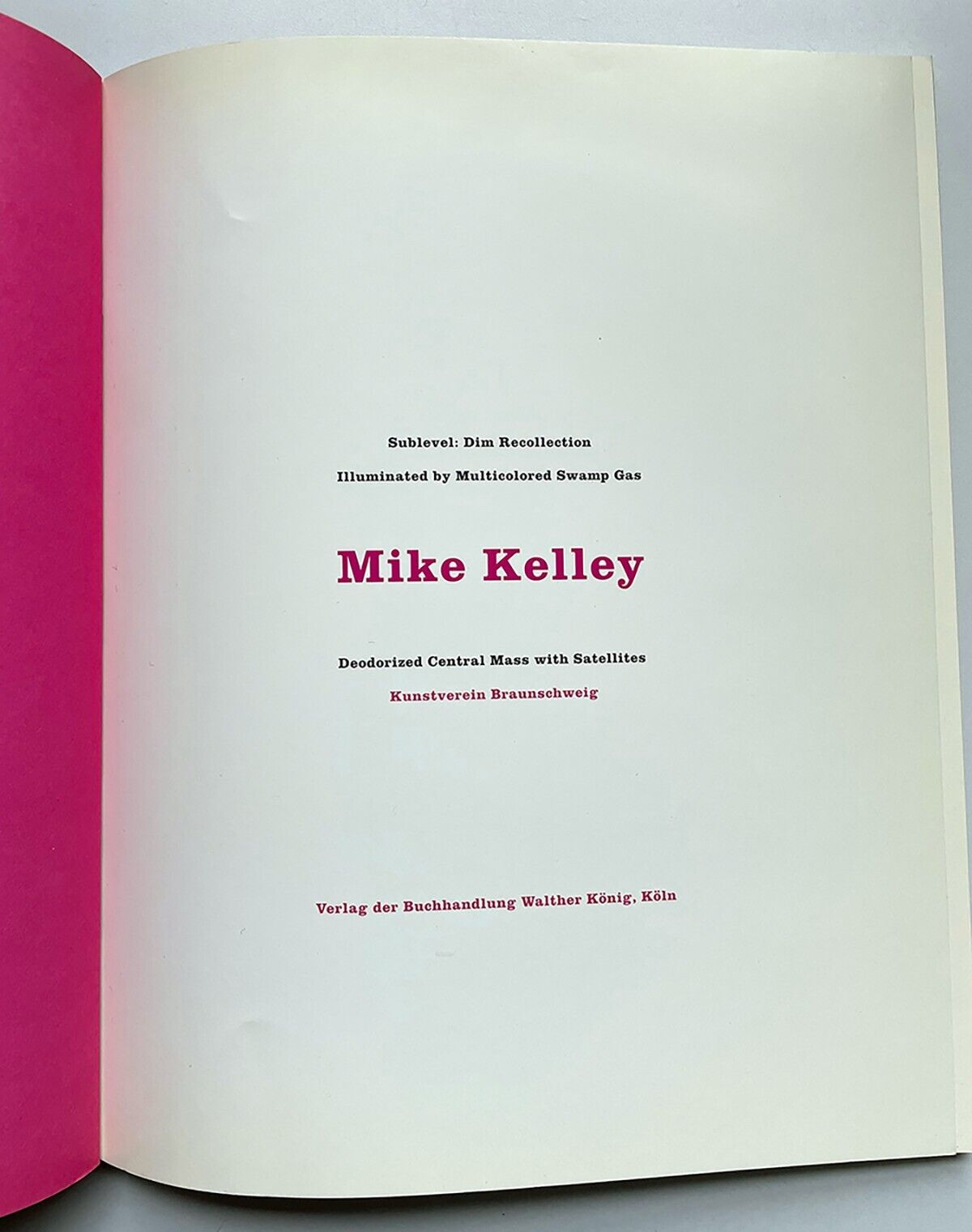 Mike Kelley: Two Projects (1999)