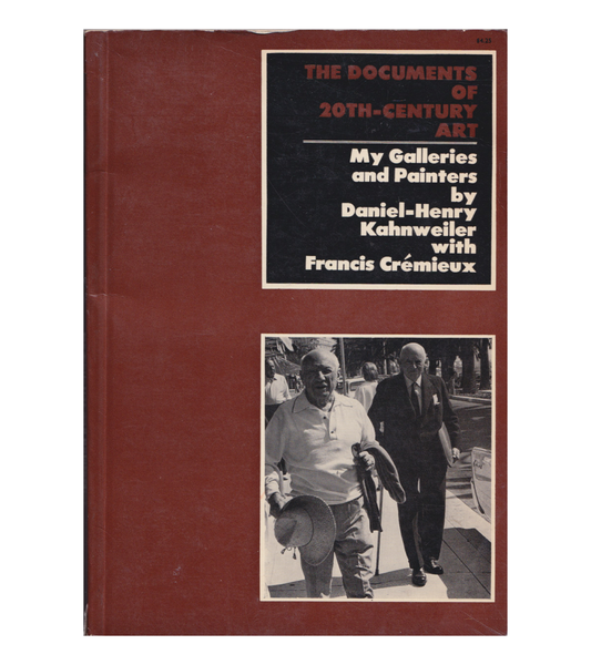 Daniel-Henry Kahnweiler: My Galleries and Painters (Viking, 1971)